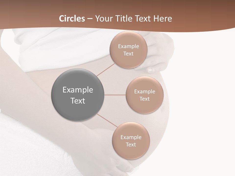 Hoping Body Belly PowerPoint Template