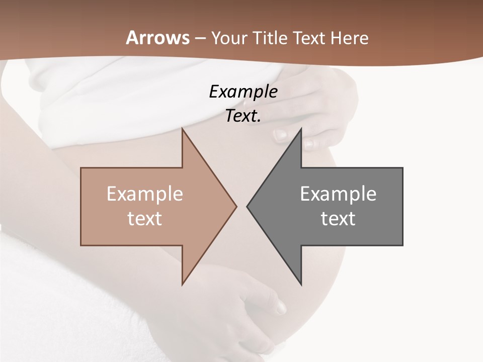 Hoping Body Belly PowerPoint Template