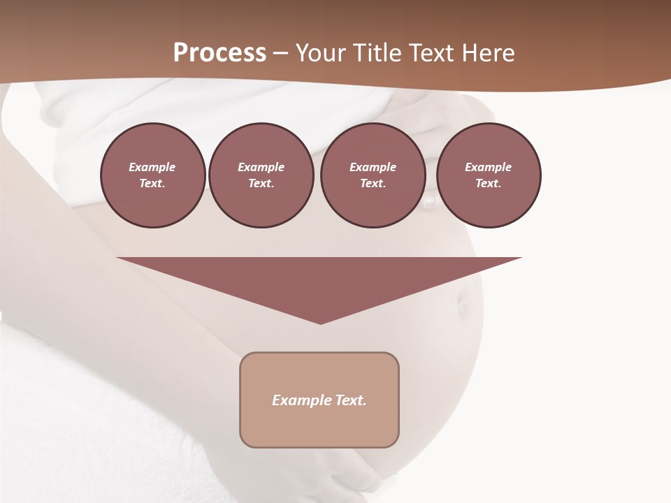 Hoping Body Belly PowerPoint Template