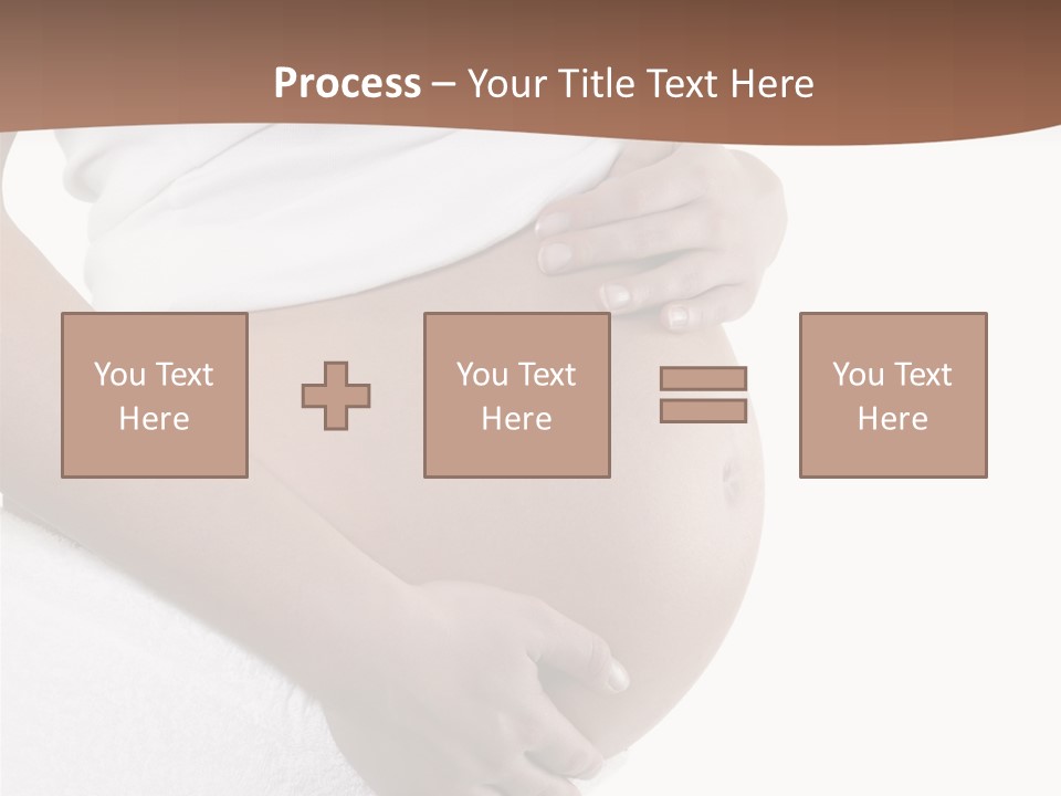 Hoping Body Belly PowerPoint Template