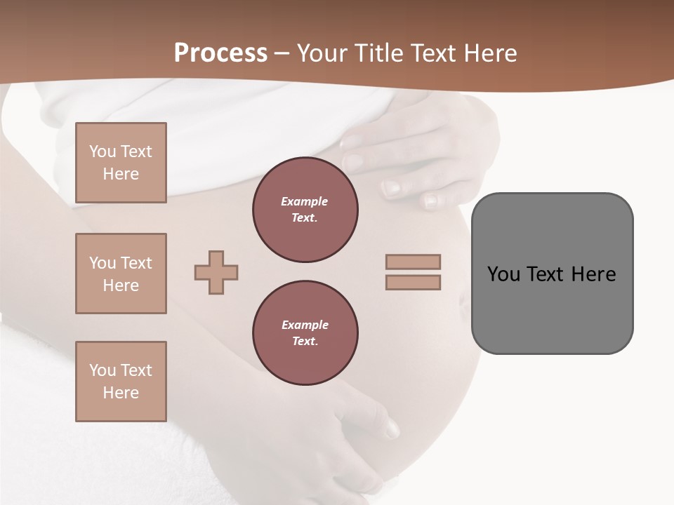 Hoping Body Belly PowerPoint Template