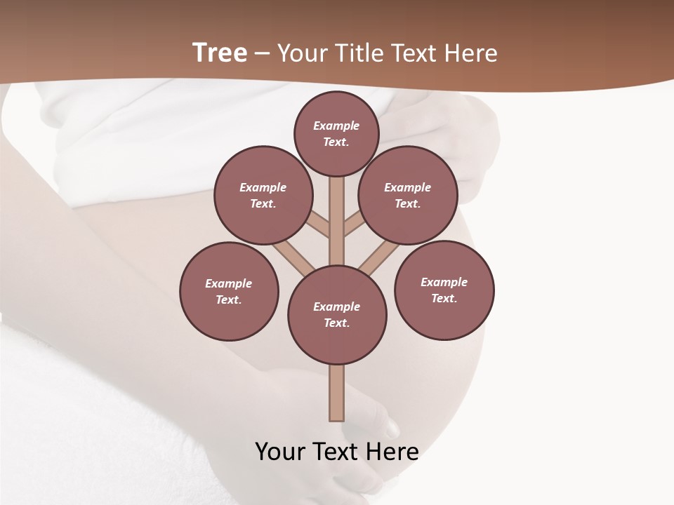 Hoping Body Belly PowerPoint Template