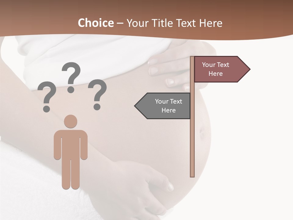 Hoping Body Belly PowerPoint Template
