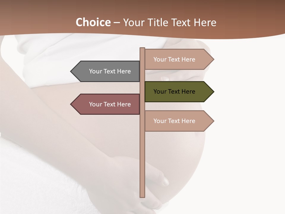 Hoping Body Belly PowerPoint Template