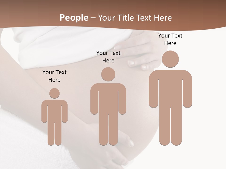Hoping Body Belly PowerPoint Template