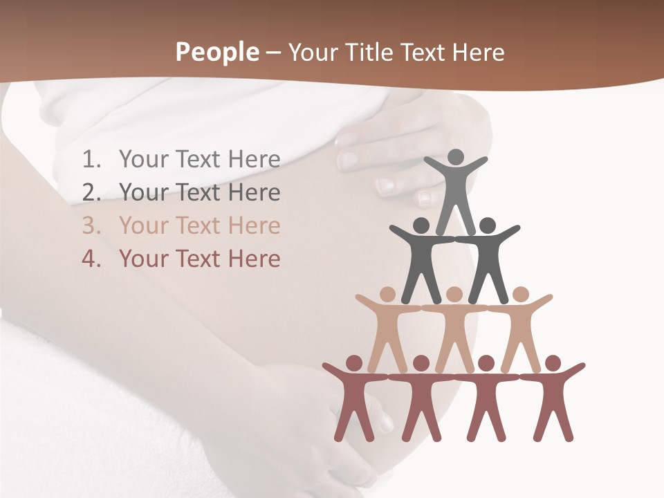 Hoping Body Belly PowerPoint Template