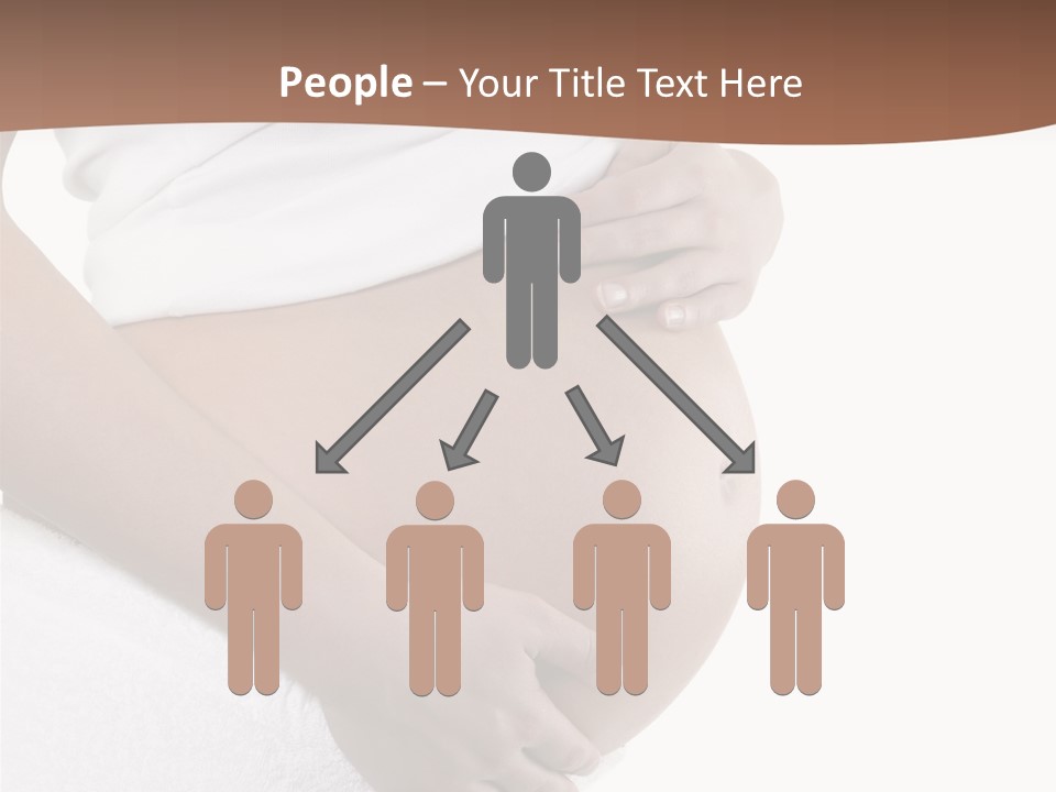 Hoping Body Belly PowerPoint Template