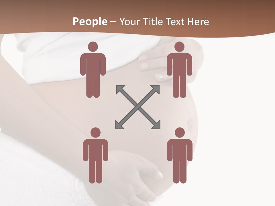 Hoping Body Belly PowerPoint Template