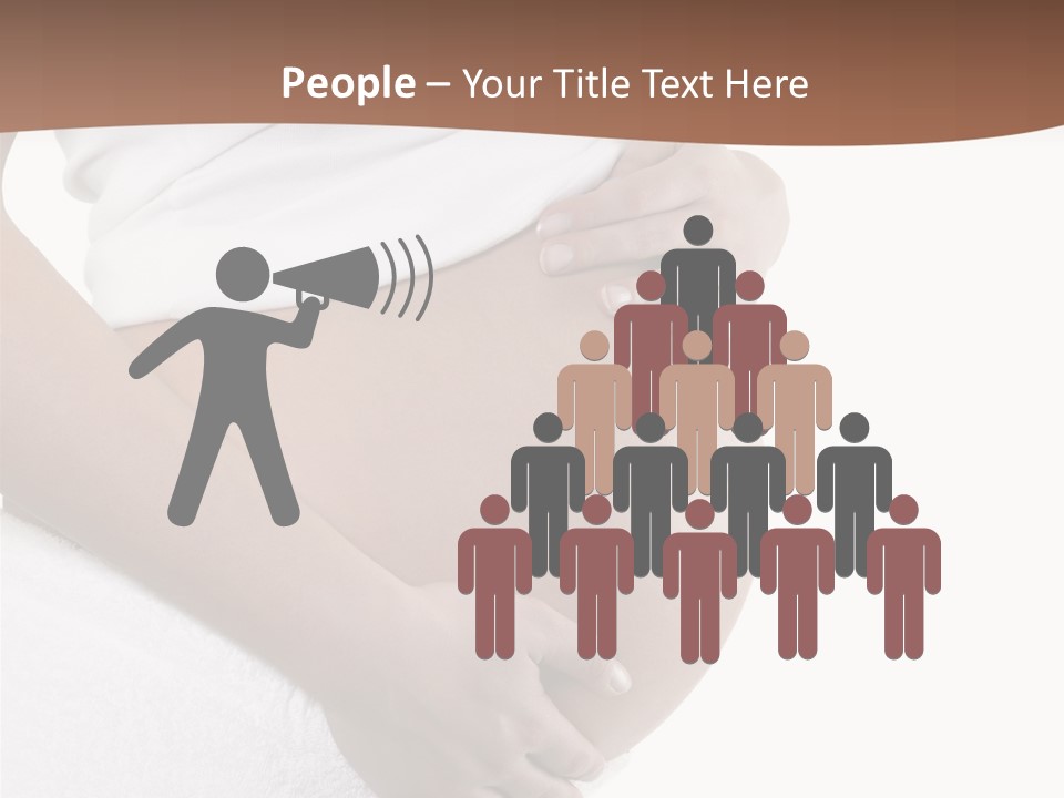 Hoping Body Belly PowerPoint Template