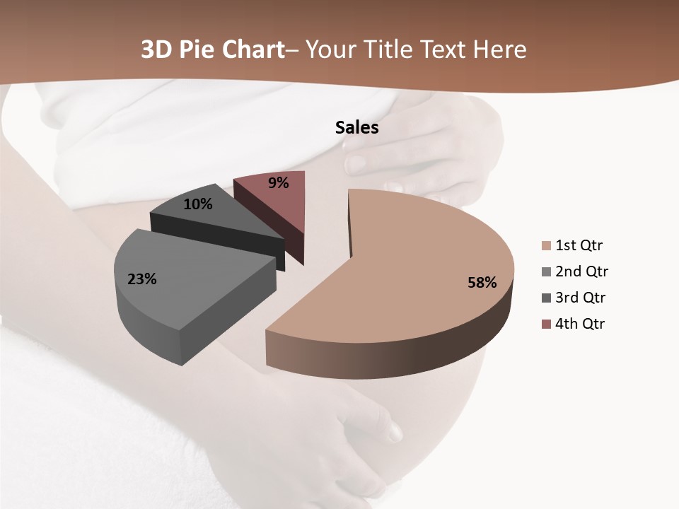 Hoping Body Belly PowerPoint Template