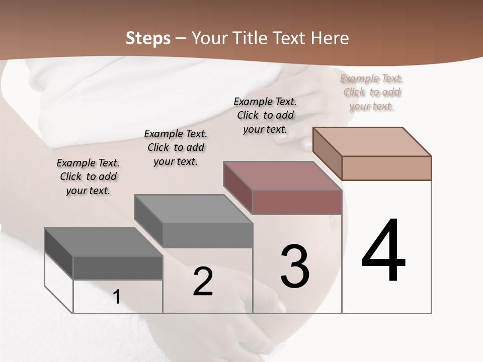 Hoping Body Belly PowerPoint Template