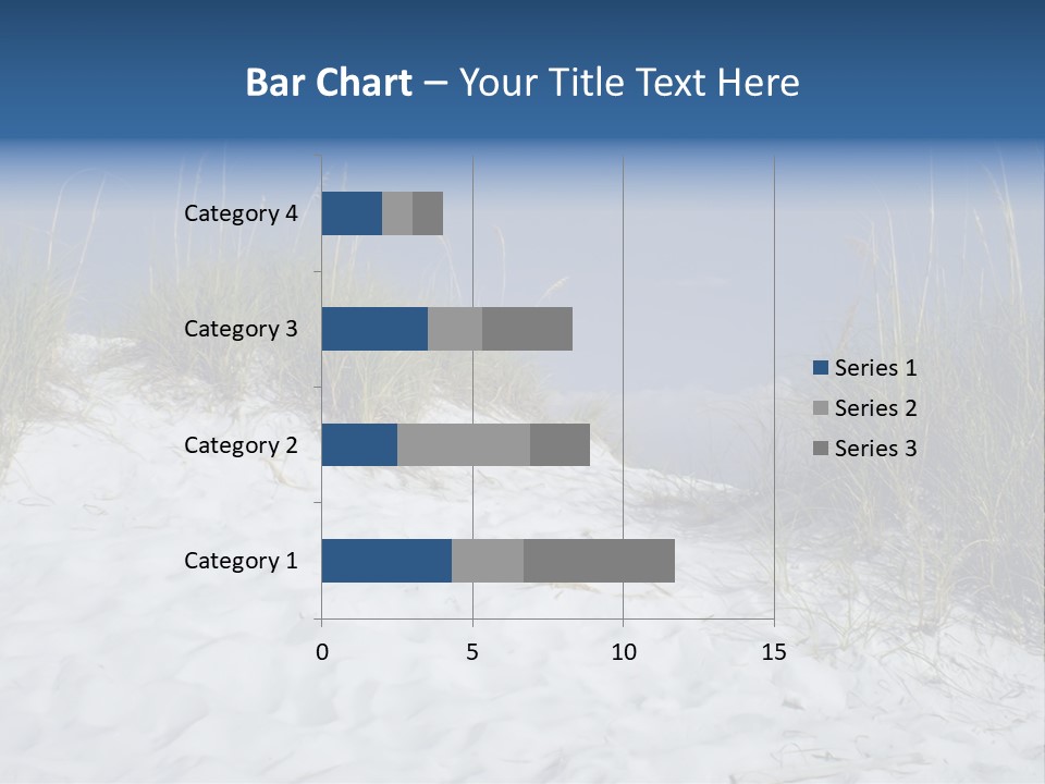 Sand Shore Florida PowerPoint Template