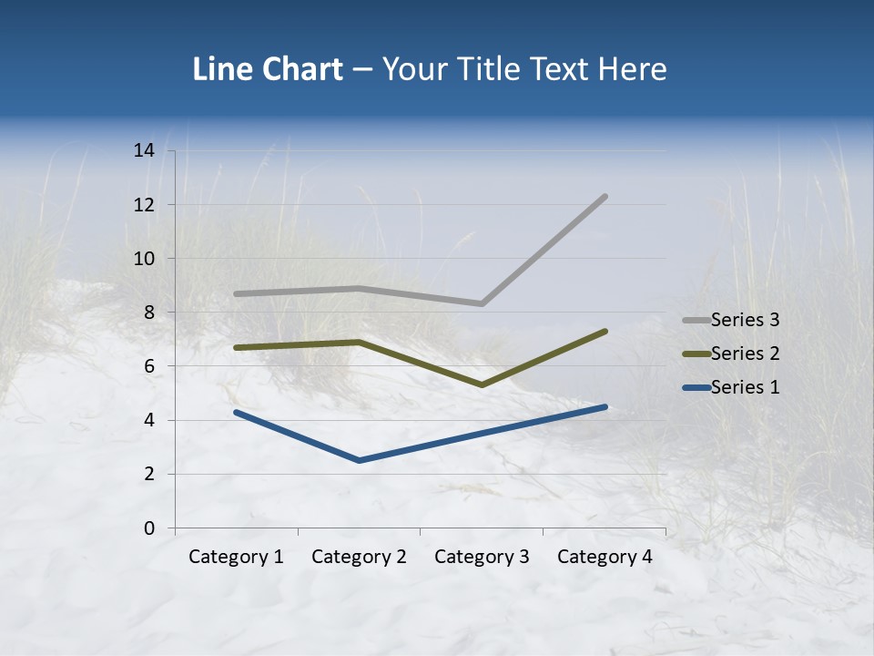 Sand Shore Florida PowerPoint Template