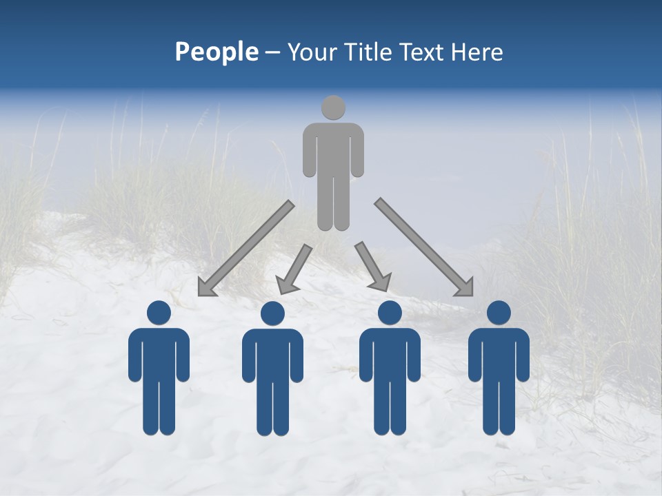 Sand Shore Florida PowerPoint Template