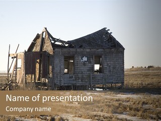 Abandoned Sky Long PowerPoint Template