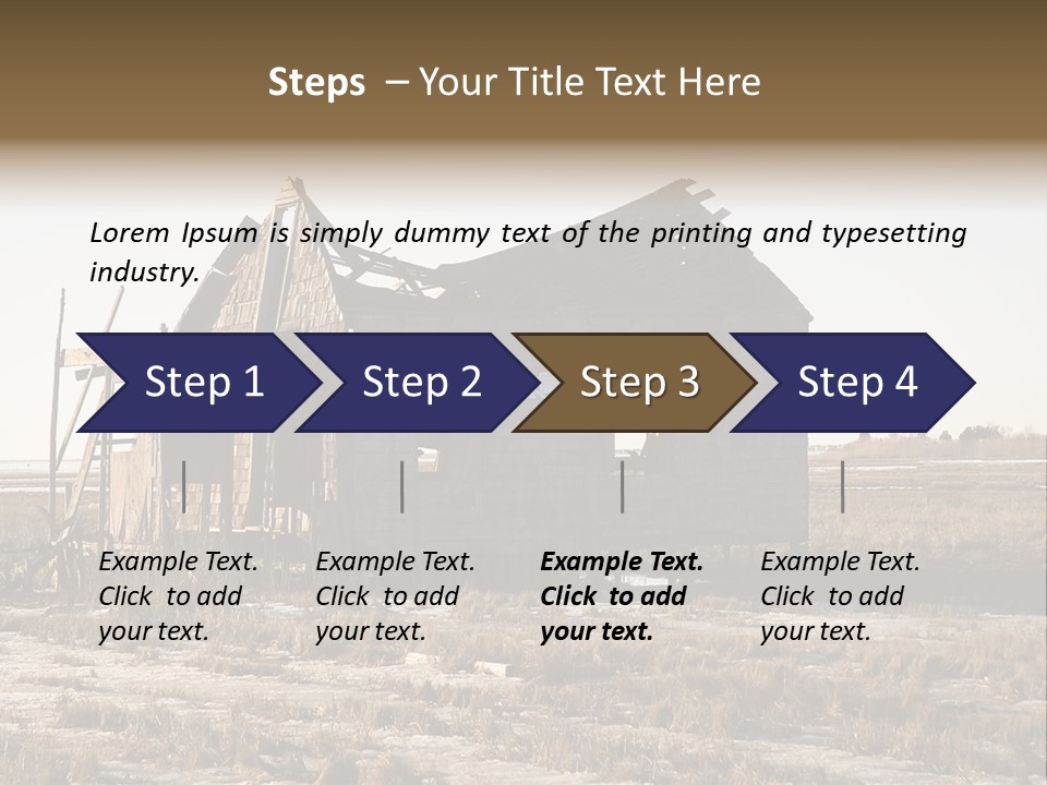 Abandoned Sky Long PowerPoint Template