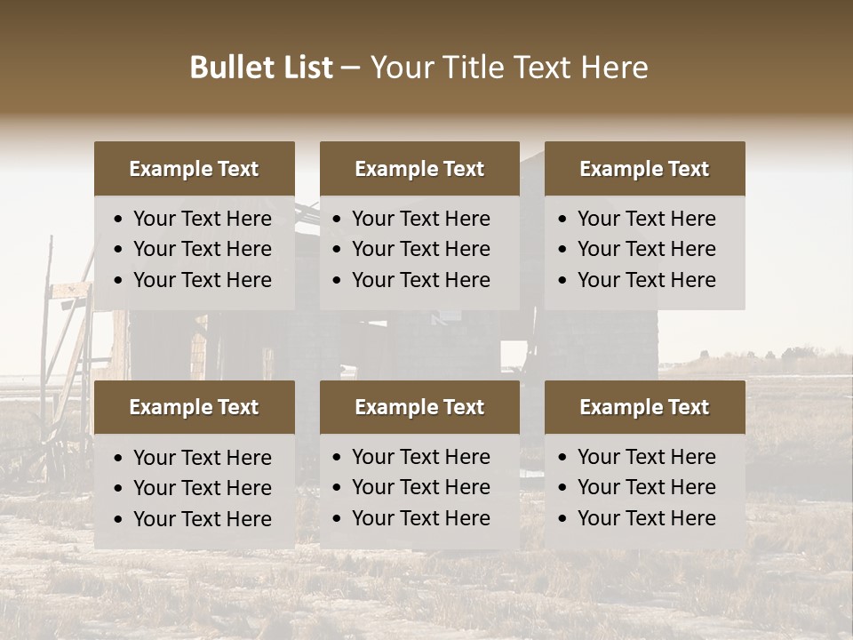 Abandoned Sky Long PowerPoint Template