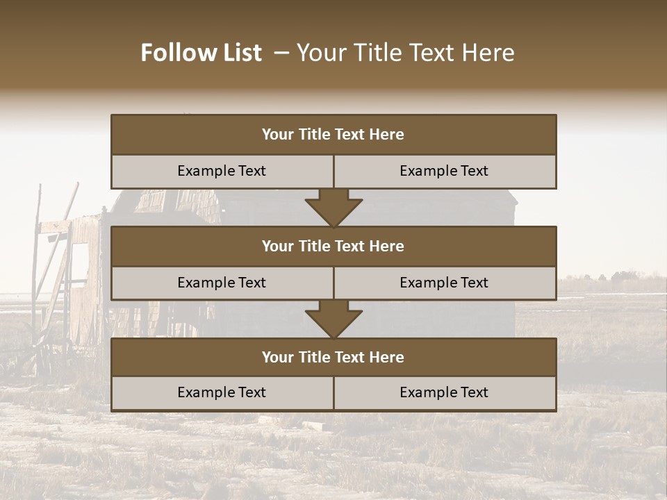 Abandoned Sky Long PowerPoint Template