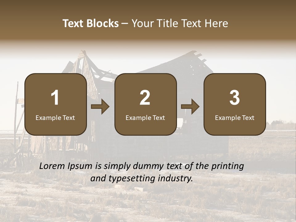 Abandoned Sky Long PowerPoint Template