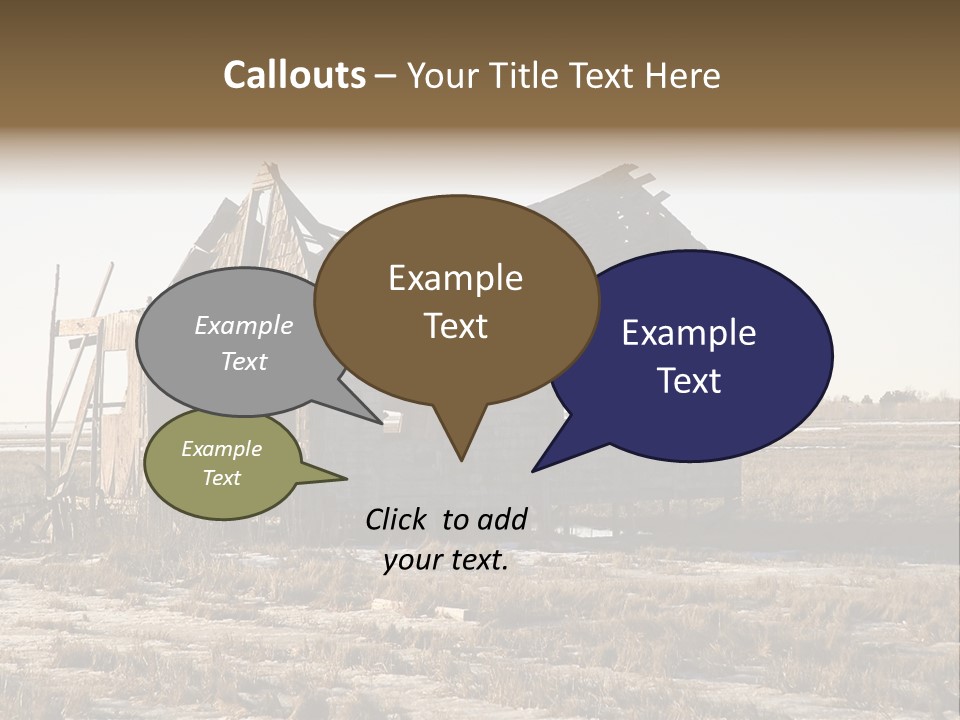 Abandoned Sky Long PowerPoint Template