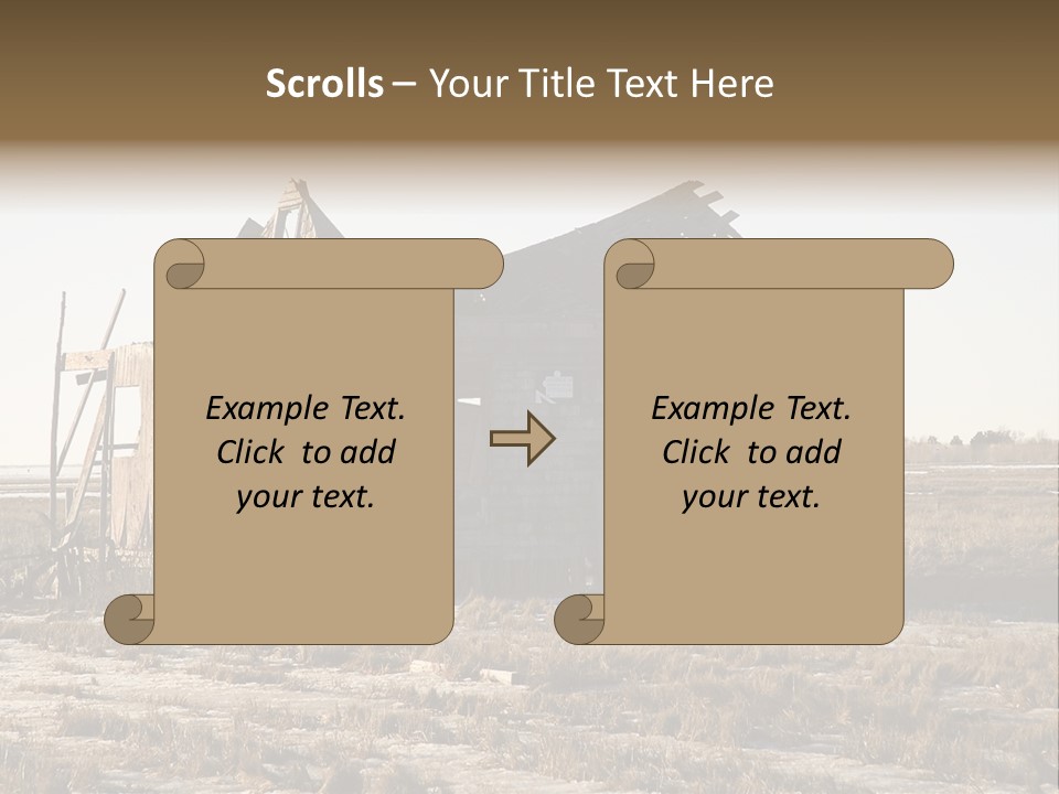 Abandoned Sky Long PowerPoint Template