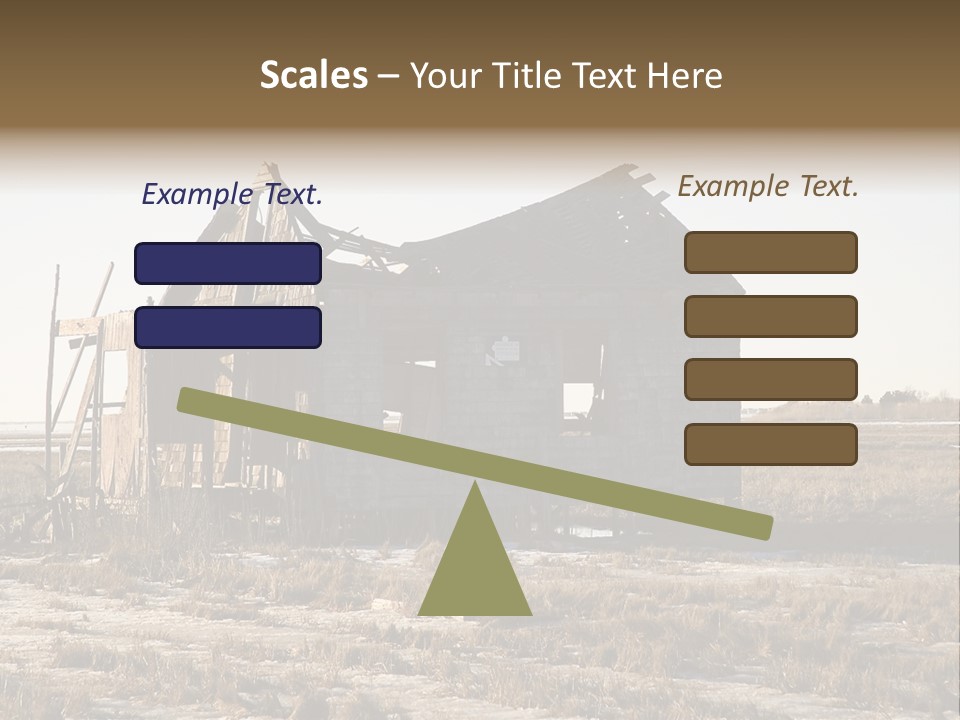 Abandoned Sky Long PowerPoint Template