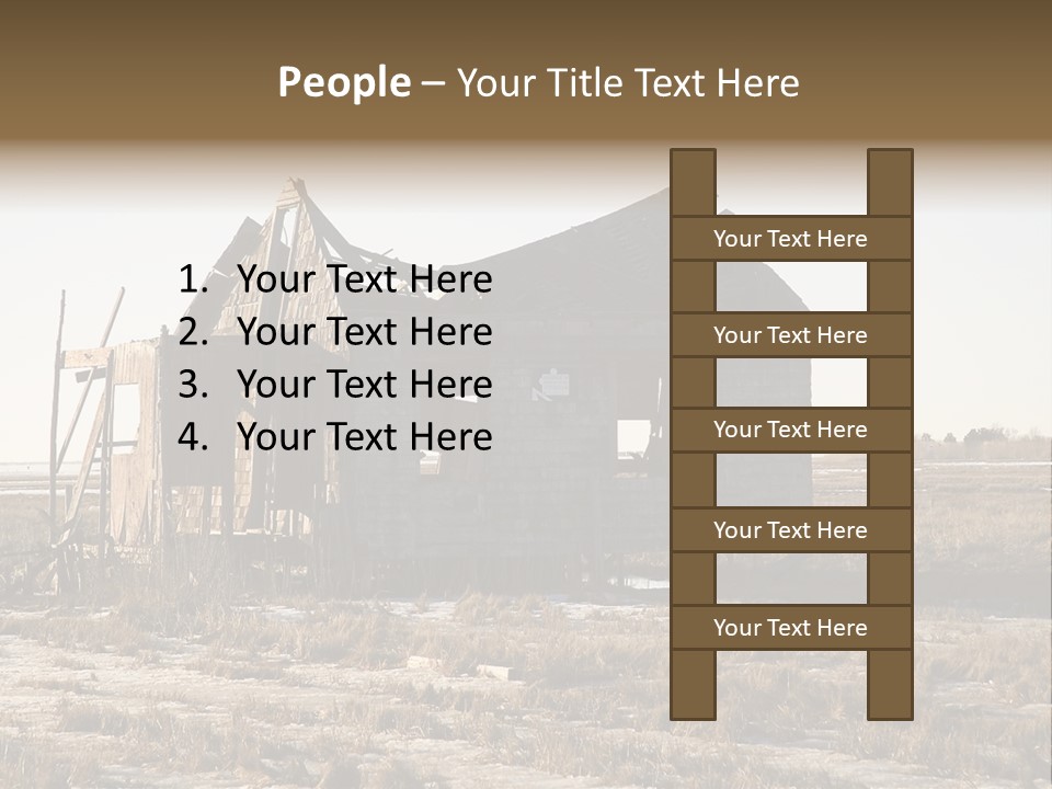 Abandoned Sky Long PowerPoint Template