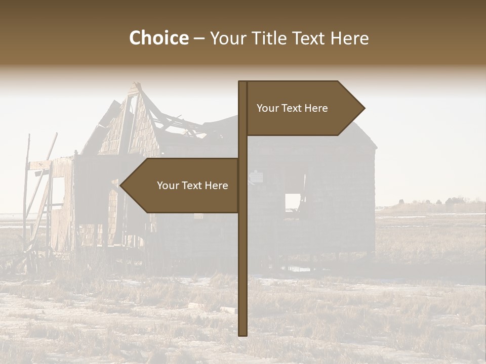 Abandoned Sky Long PowerPoint Template