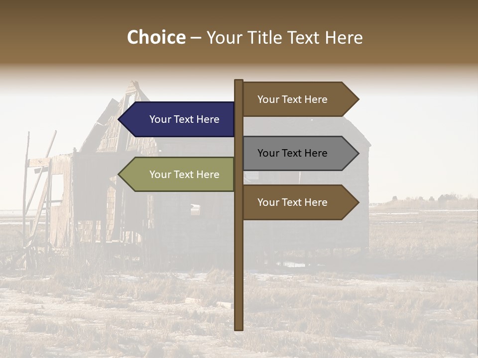 Abandoned Sky Long PowerPoint Template
