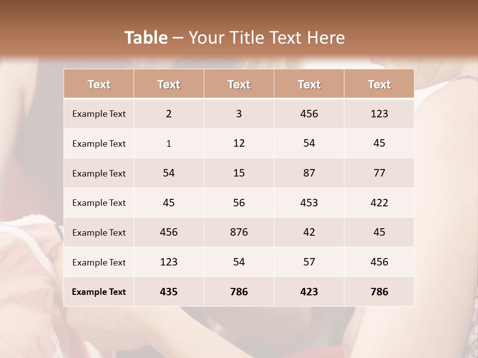 Two Women Sitting On A Couch Looking At A Piece Of Clothing PowerPoint Template