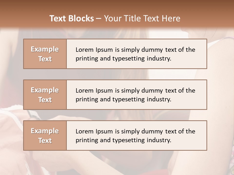 Two Women Sitting On A Couch Looking At A Piece Of Clothing PowerPoint Template