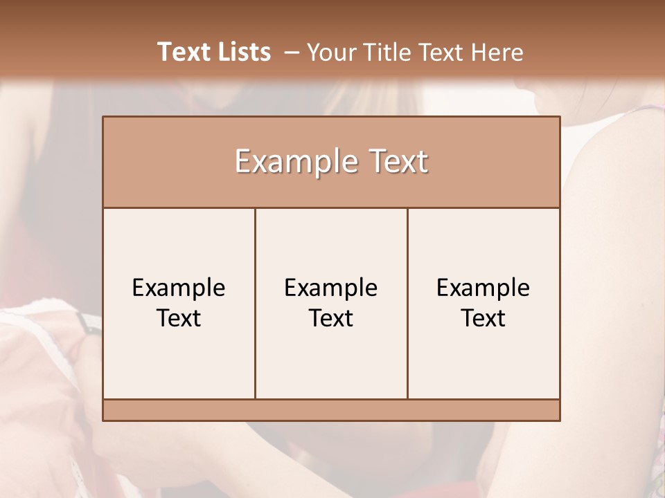 Two Women Sitting On A Couch Looking At A Piece Of Clothing PowerPoint Template