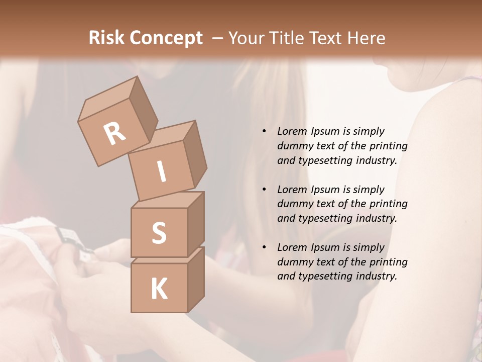 Two Women Sitting On A Couch Looking At A Piece Of Clothing PowerPoint Template