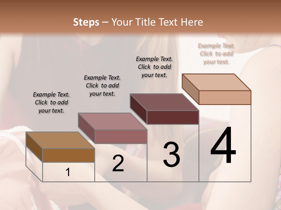 Two Women Sitting On A Couch Looking At A Piece Of Clothing PowerPoint Template