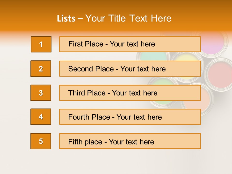 Decor Supply Vivid PowerPoint Template