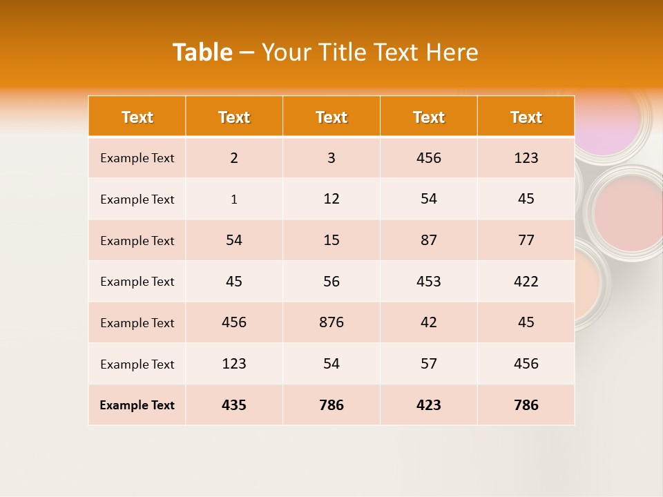 Decor Supply Vivid PowerPoint Template