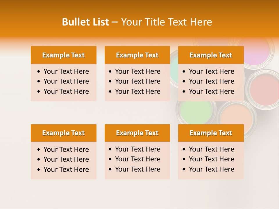Decor Supply Vivid PowerPoint Template