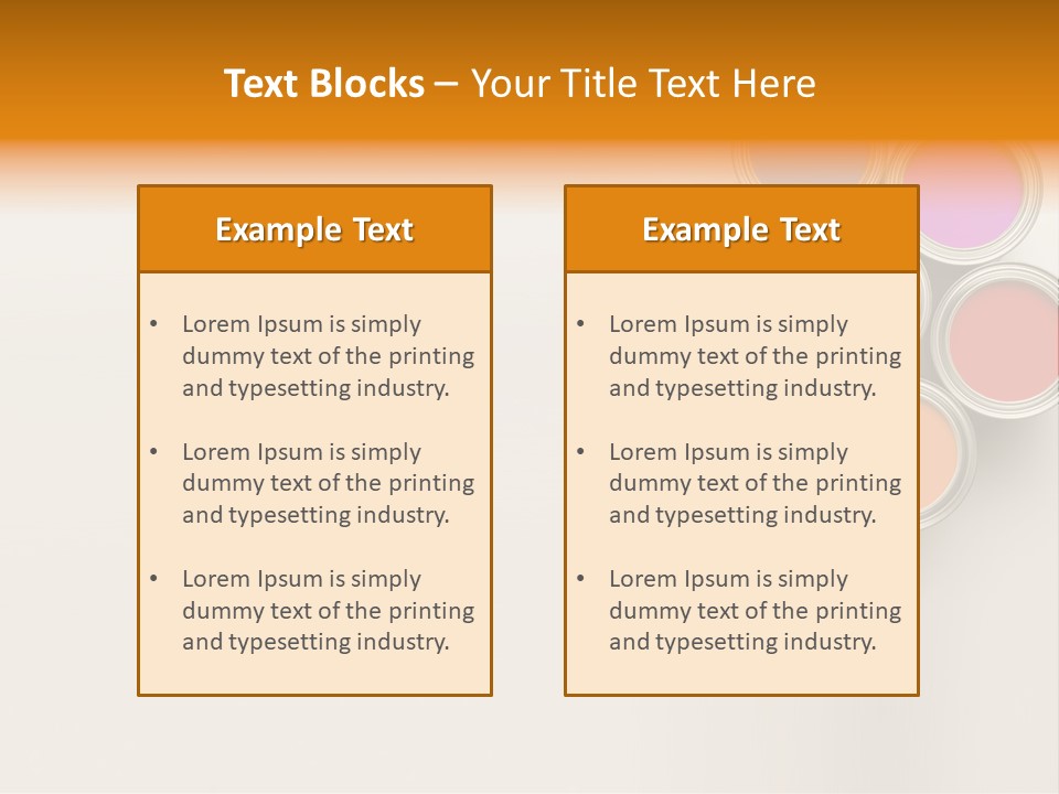 Decor Supply Vivid PowerPoint Template