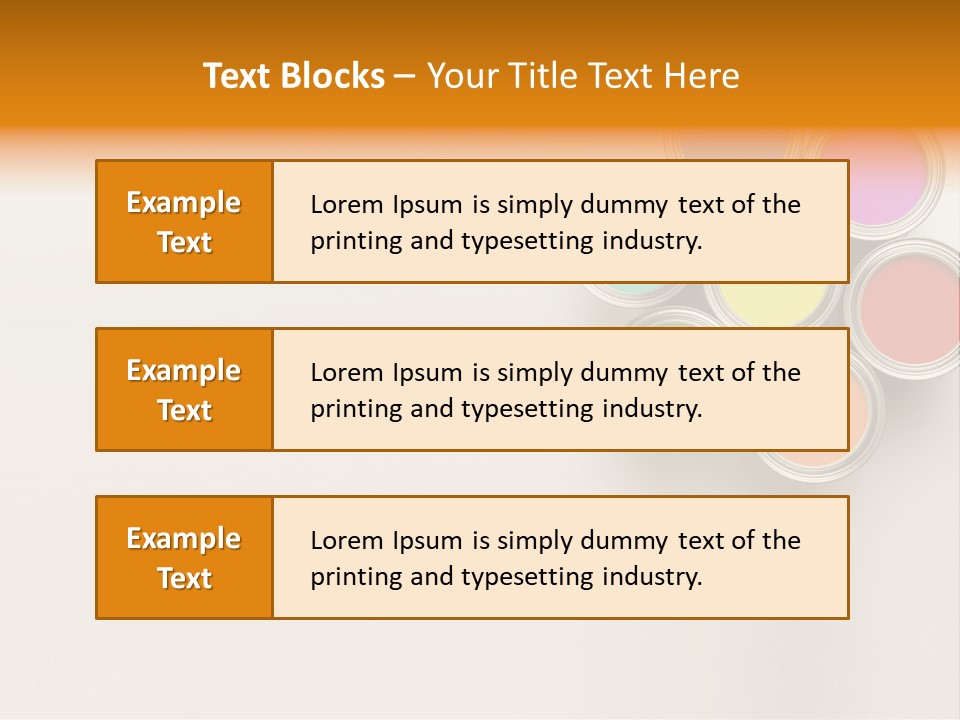 Decor Supply Vivid PowerPoint Template