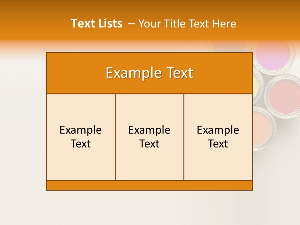 Decor Supply Vivid PowerPoint Template