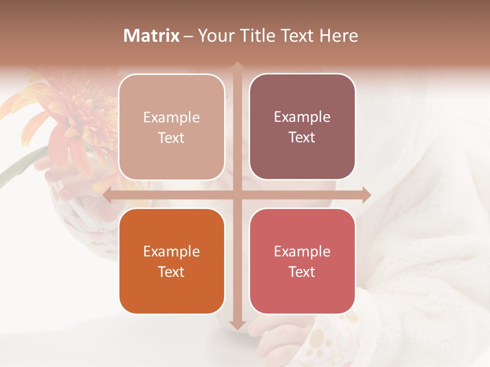 Care Beautiful Baby PowerPoint Template