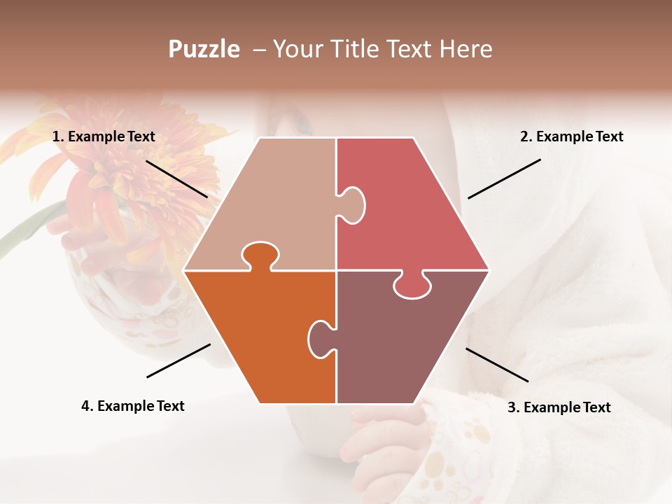 Care Beautiful Baby PowerPoint Template