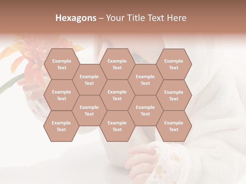 Care Beautiful Baby PowerPoint Template