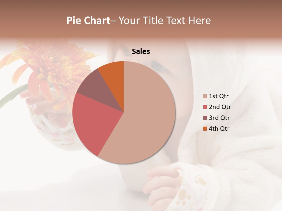 Care Beautiful Baby PowerPoint Template