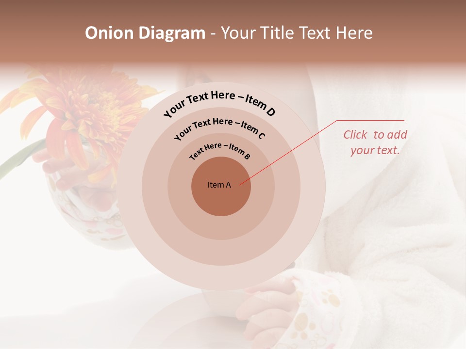 Care Beautiful Baby PowerPoint Template