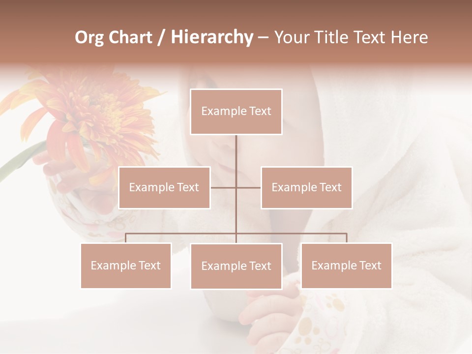 Care Beautiful Baby PowerPoint Template