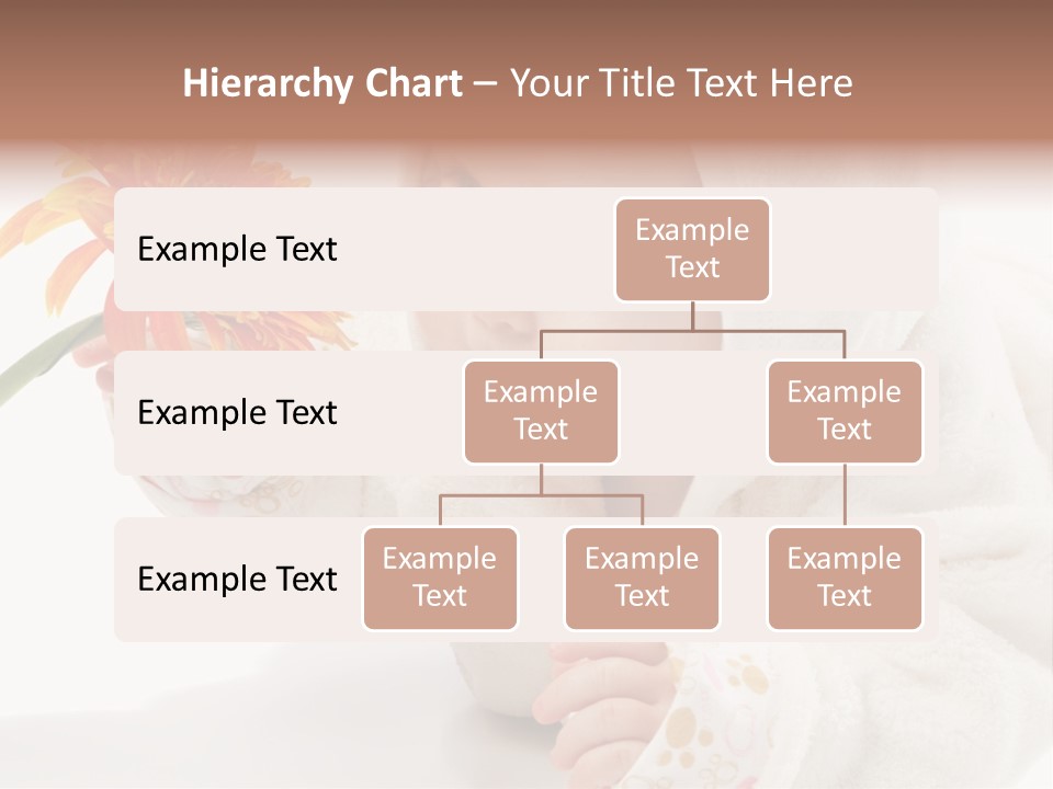 Care Beautiful Baby PowerPoint Template