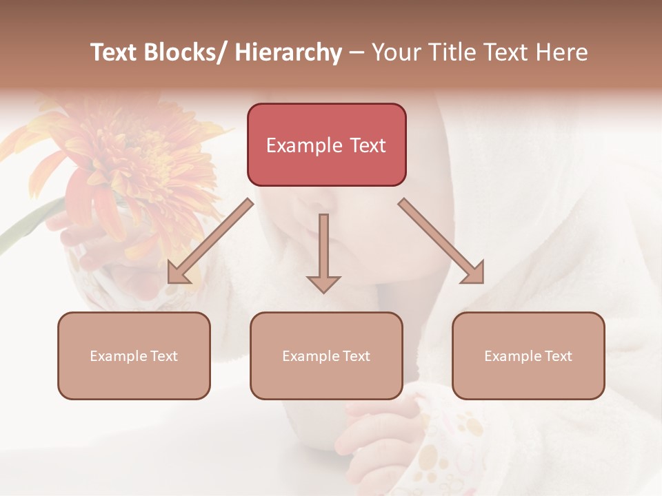 Care Beautiful Baby PowerPoint Template