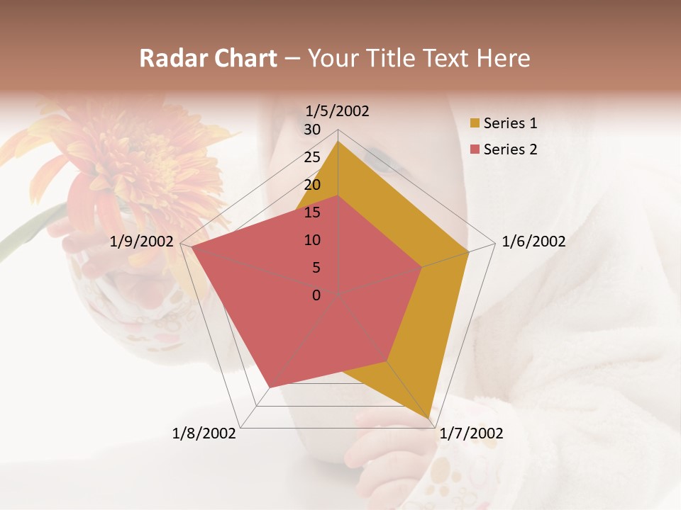 Care Beautiful Baby PowerPoint Template