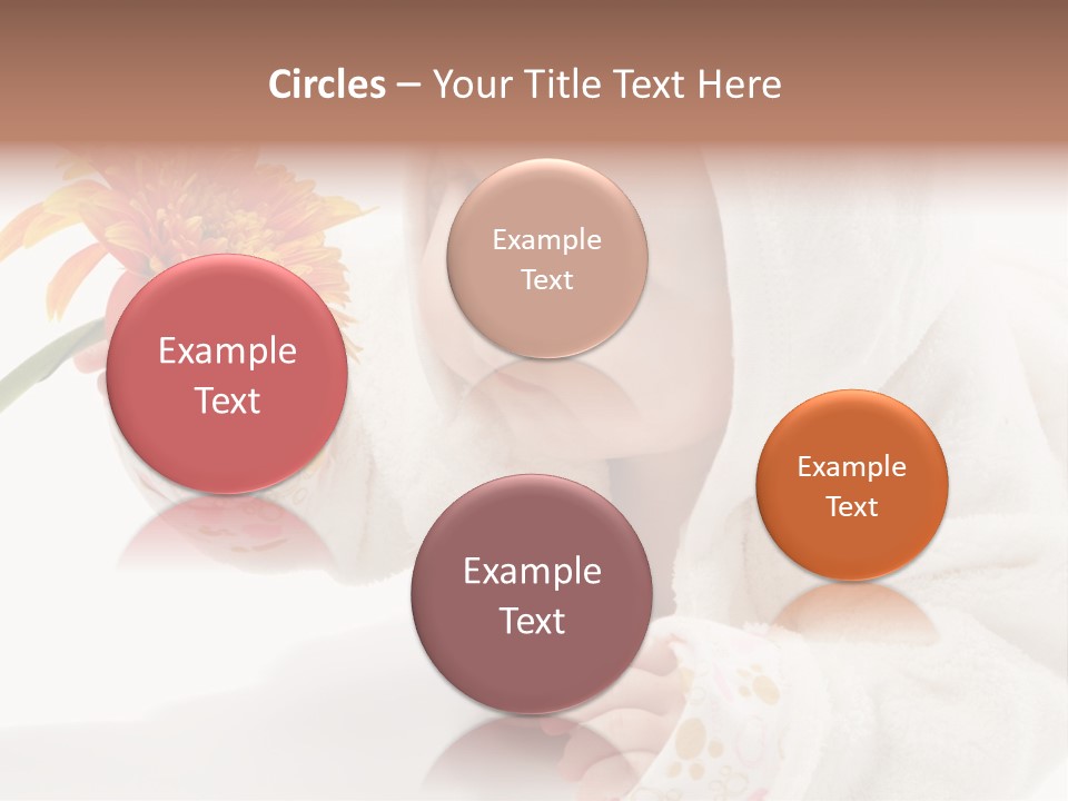 Care Beautiful Baby PowerPoint Template